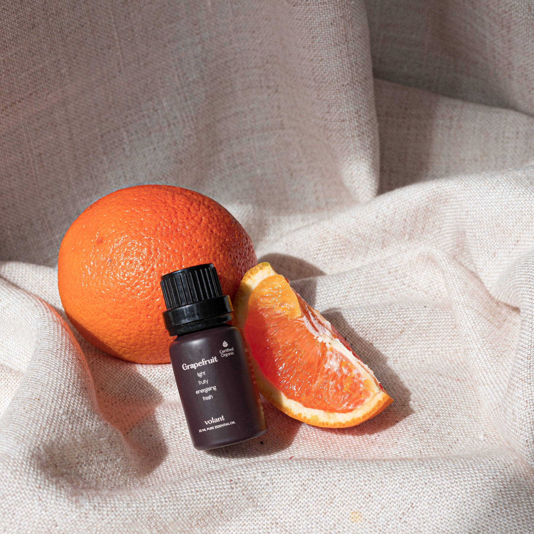 Økologisk Grapefruit Eterisk Olje + Volant Diffuser