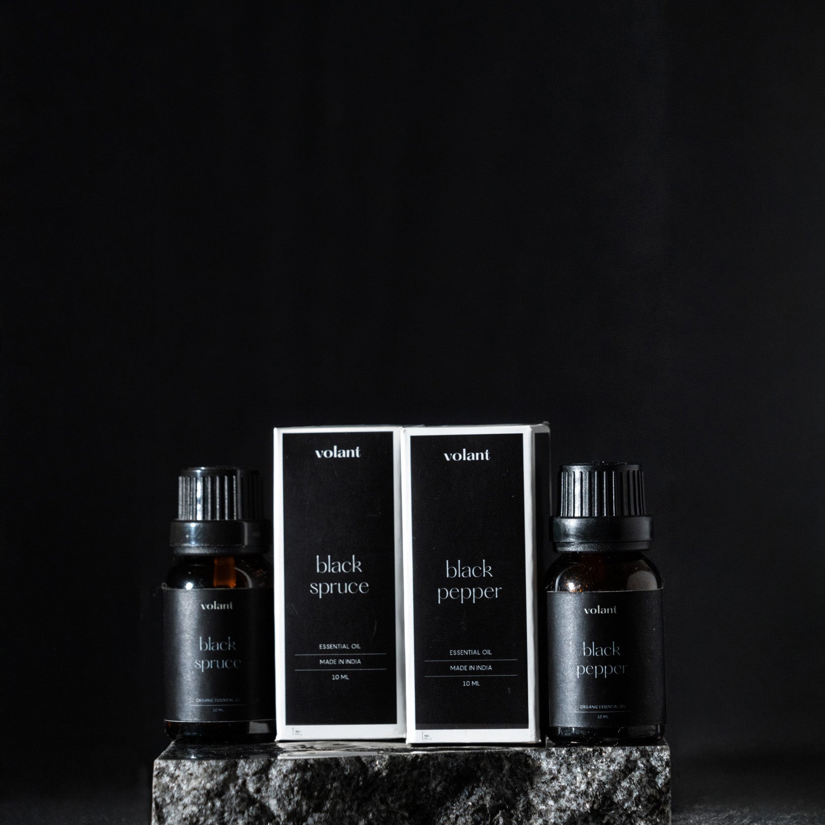 Økologisk Black Pepper Eteriske Olje