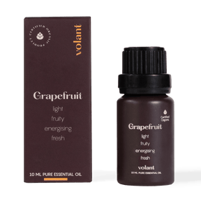 Økologisk Grapefruit Eterisk Olje + Volant Diffuser